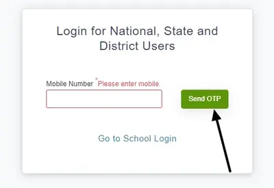 PM Shri Yojana Officials Login